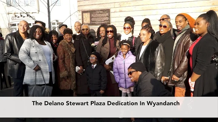 Dedication of the Delano Stewart Plaza in Wyandanch