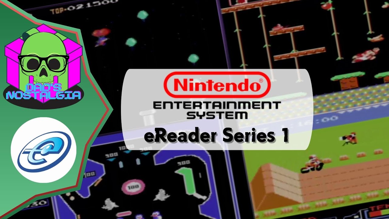 Nintendo eReader - NES Classics Series 1 - YouTube