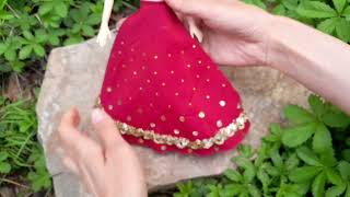 INDIAN BARBIE DOLL CLOTHES DIY:Easy Indian barbie dress with minimal sewing.asoka makeup