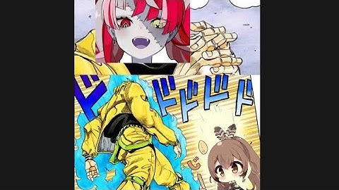 Just Ollie and mumei trash-talking each other