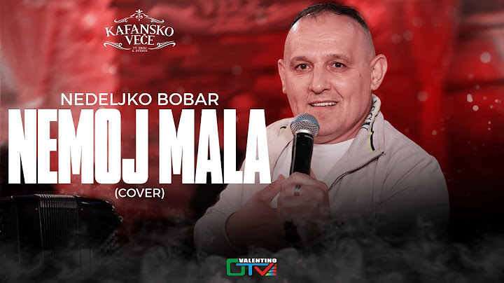 NEDJO BOBAR - NEMOJ MALA | UZIVO | 2025 | KAFANSKO VECE