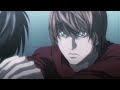 L roasts Light and light punches l and L kicks light at the same time (Death note) sub vs dub