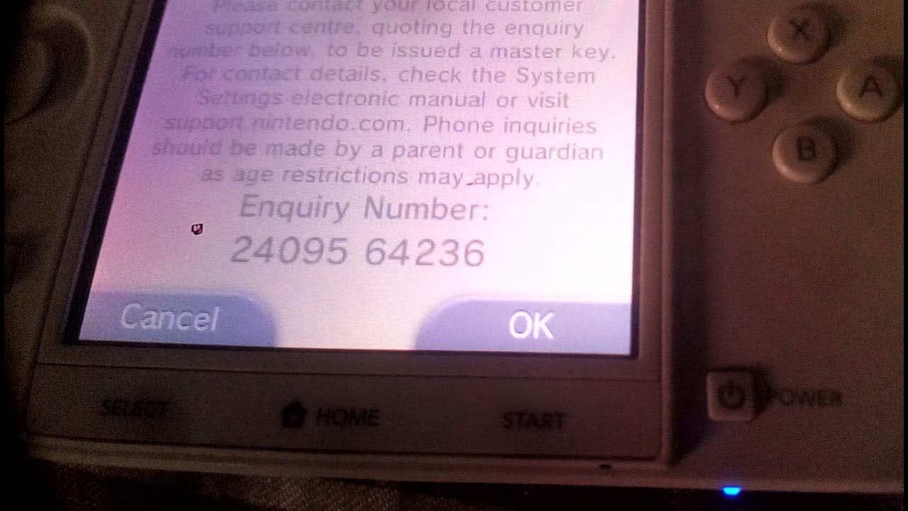 How to unlock nintendo 3ds pin lock YouTube