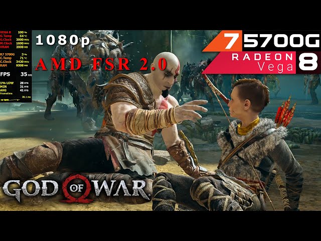 God of War, Farming Simulator 22 e outros jogos recebem suporte ao AMD FSR  2.0 