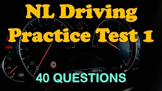 Newfoundland and Labrador Driving Practice Test 1 [40 Q/A]