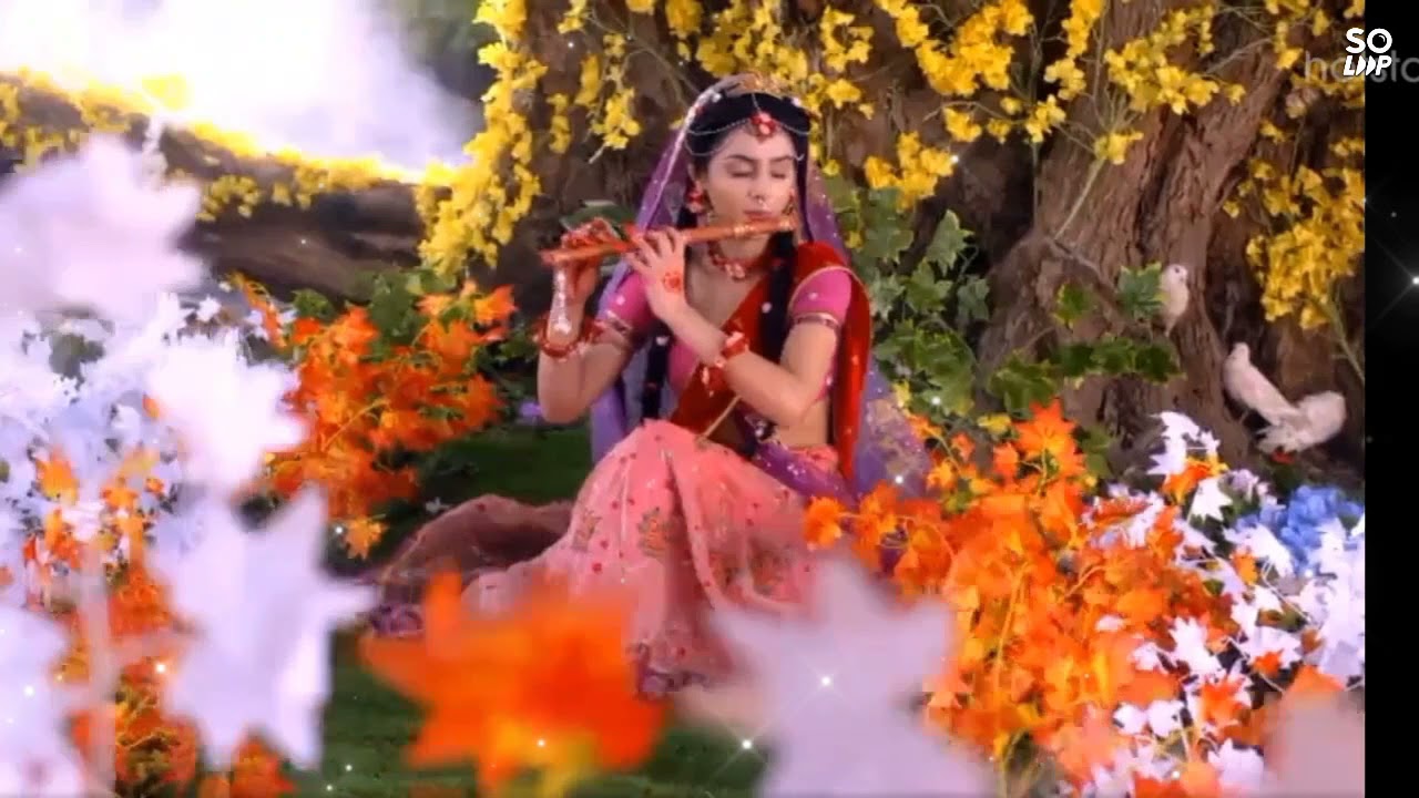 Kanna nee thuoonguda song with Radha Krishna in tamil 