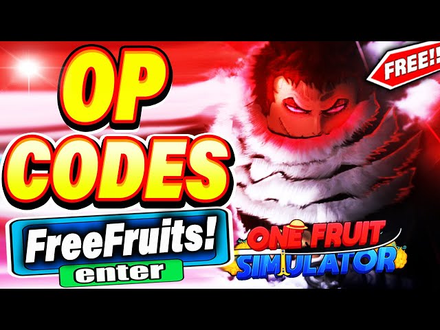 ✓2 NEW✓9 WORKING CODES FOR 🔥ONE FRUIT SIMULATOR🔥 Roblox