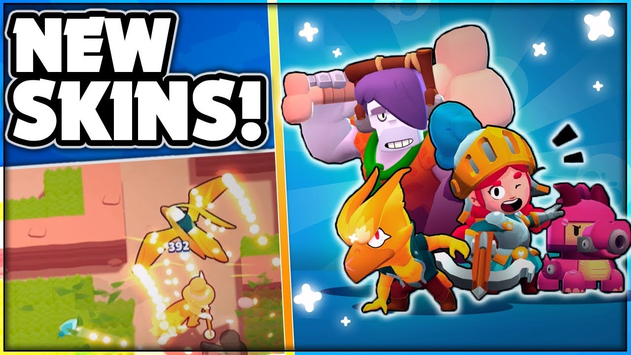 Update Is Here Free Gems All New Skins Gameplay Brawl Stars June Update Youtube - brawl stars skins crown