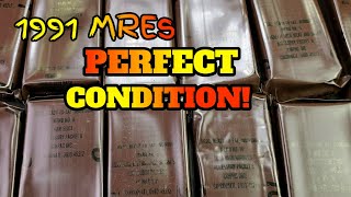 1991 Brown Bag MRE unboxing  IMPORTANT ANNOUNCEMENT in video.