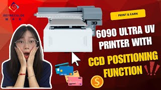 Celebrity 6090 Ultra UV printer with CCD Vision Function #UV #refinecolor #uvprinting #uvprintermanufacturer Wealth