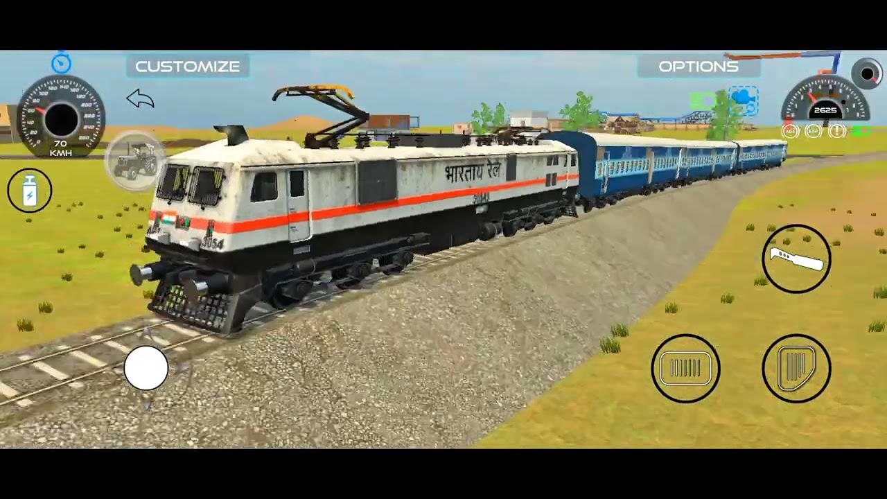 🚆 Indian Train Simulator 2026 😱 | High Speed Express Train Crazy Journey