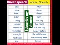 change direct indirect speech 💬💬#shortsviral
