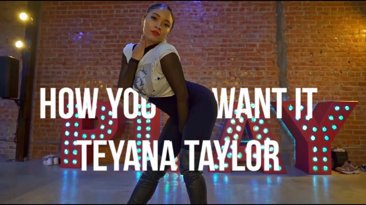 TEYANA TAYLOR - HOW YOU WANT IT choreography by Alexis Beauregard