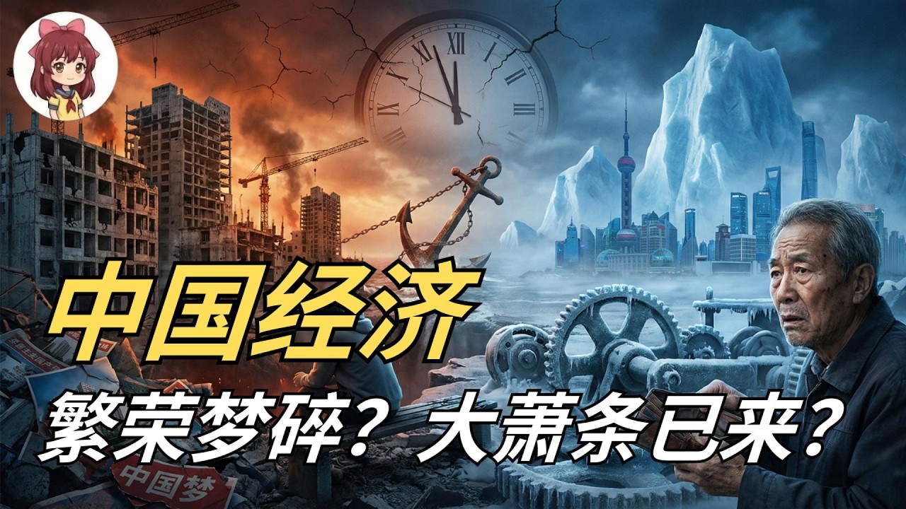 40年国运触底了吗？未富先老成定局，年轻人绝望躺平，中国经济这辆列车的未来在哪？中国经济崩溃 | 房地产泡沫 | 外资撤离 | 烂尾楼危机 | 经济大萧条