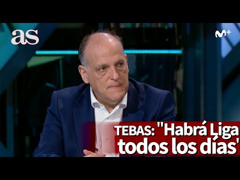 Tebas confirma que habrá partidos de LALIGA cada día de la semana | Diario AS