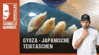 Schnelles Gyoza – Japanische Teigtaschen Rezept von Steffen Henssler