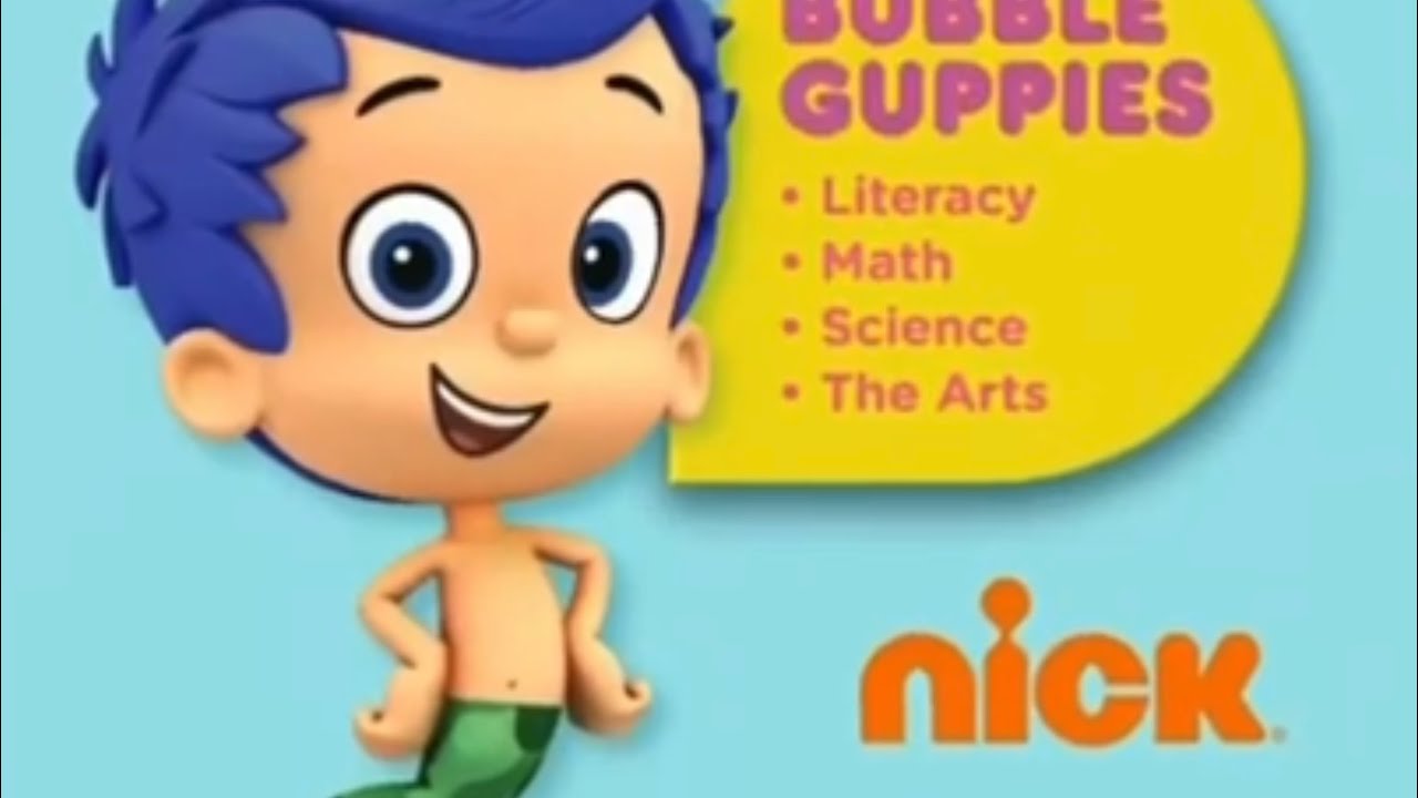 Bubble Guppies 2012 Nickelodeon Curriculum Board Youtube