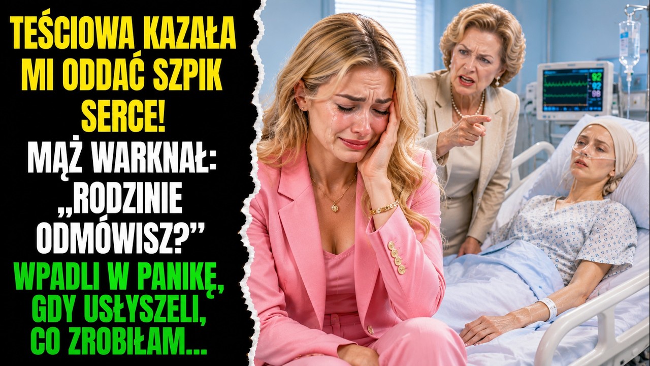 „Kiedy mieliście remont łazienki, kto pożyczył wam 10 000?” — zapytała moja teściowa w szpitalnym pokoju, gdy Daria leżała po chemii. To nie był dług, tylko łańcuch, którym chciała mnie...