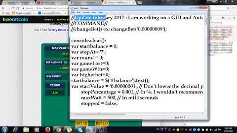Earn 1 BTC Daily From Freebitco in With Bot Script  100% Working Updated 2017