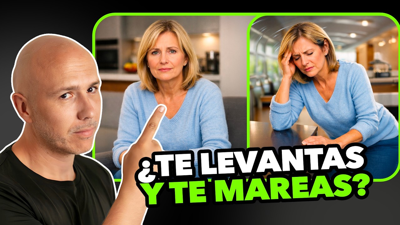 Si Te Pasa Esto Puedes Estar En PELIGRO ¡Sentir MAREO Al Levantarse NO Es Normal!