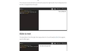 Free Code HTML Marquee Code
