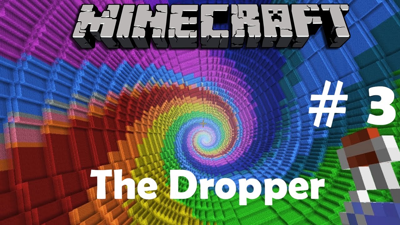 Minecraft Drop 3 MINECRAFT Adventure-Map # 3 - The Dropper «» Let's Play Minecraft | HD ...