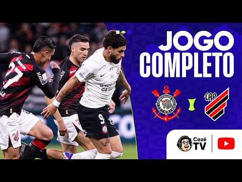 JOGO COMPLETO: CORINTHIANS X ATHLETICO PARANAENSE | BRASILEIRÃO 2026 | 21ª RODADA
