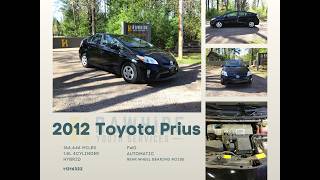 2012 Toyota Prius Hybrid. Great beginner or student car. Coming to eBay soon.