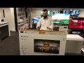 Sony KD65EX8596 unboxing and demo