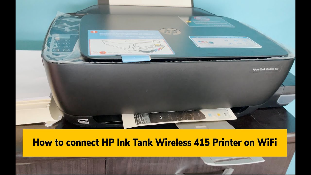 HP Ink Tank 415 Wireless All-in-One Printer - Z4B53A - Office