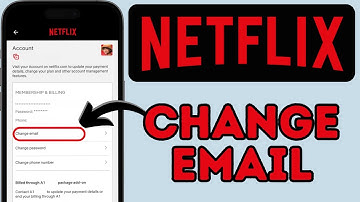How To Change Email Address On Netflix App!