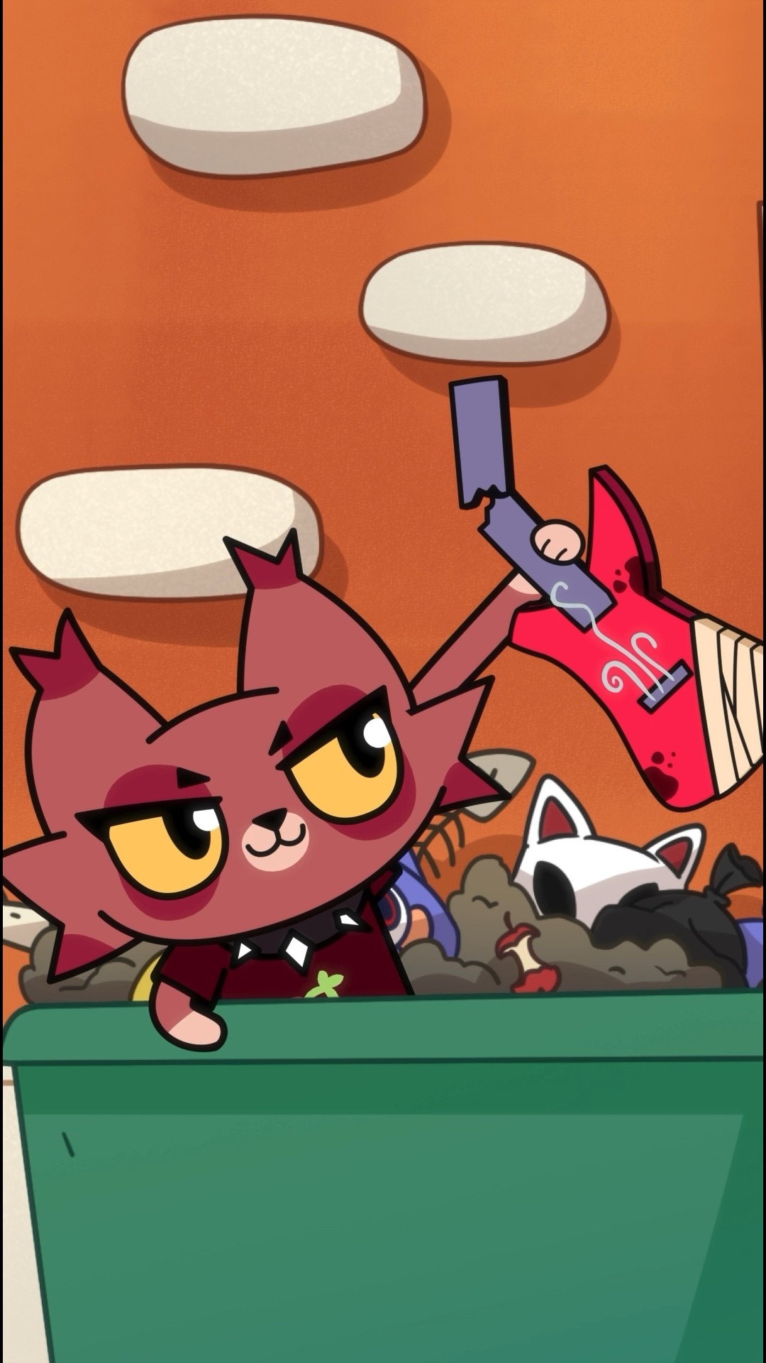 Who is this new kitty!!! ? #simbochka #simba #mursday