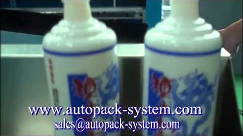 SG104 Automatic glass bottle screen printer. only one fixture