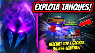 Explota A Tanques Como Si Fuesen Layla Helcurt Top 1 Global 84.4% Winrate Mobile Legends