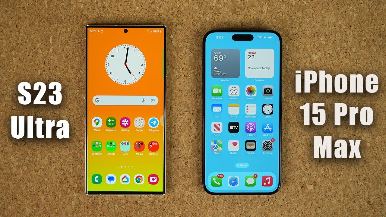 Best 2023 Cell Phone: iPhone 15 Pro Max vs Galaxy S23 Ultra — Eightify