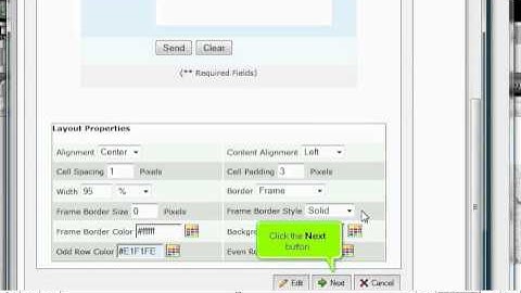 Creating Forms within a page in RVSiteBuilder - Canadian Web Hosting
