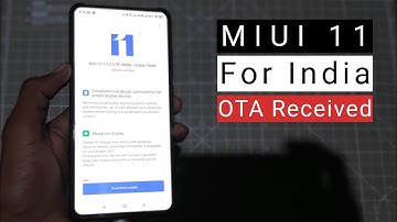 MIUI 11 Stable OTA Update For India Received For Redmi K20