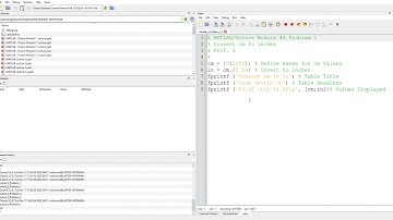 MATLAB Octave Module 4 Problem 1 Solution