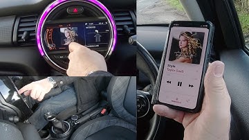 How to Play Music From A Mobile Through The Bluetooth Audio System In A 2015 MINI