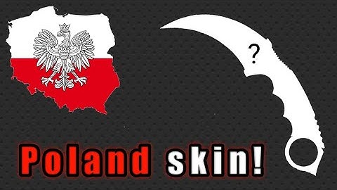 create a Poland Karambit skin🇵🇱 / Forward Assault