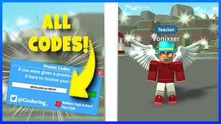 Expired All Working Promo Codes Roblox High School 2 Youtube - roblox high school outfit codes for teacher