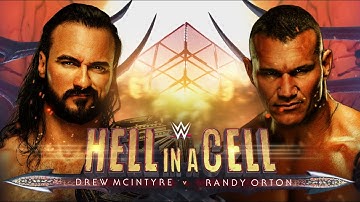WWE 2K20 | Drew McIntyre VS Randy Orton WWE Championship Hell In A Cell Match (Simulation)