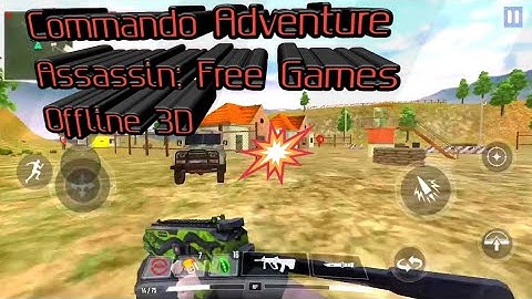 Commando Adventure Assassin: Free Games Offline 3D || Golden Boy ||