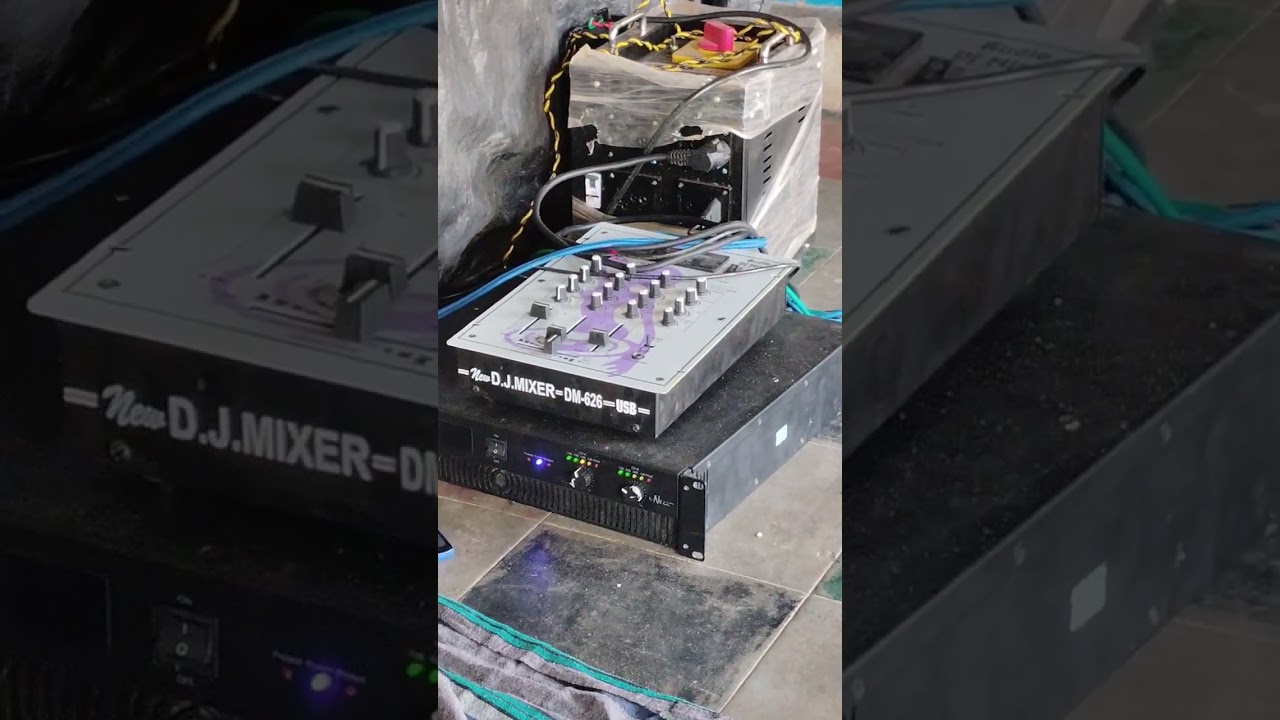 RX 4000 watt Amplifier and  mixer 