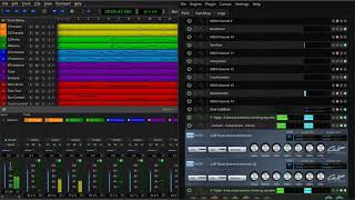 Bona Fides - VPO library brass test (Qtractor - Carla Patchbay)