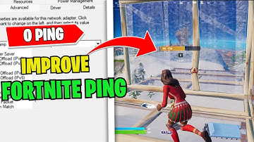 How To Get 0 Ping in Chapter 3! 🔧 (Improve Fortnite Ping & Fix Packet Loss)