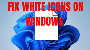 Fix White Icons on Windows 11/10 Desktop | Desktop Icons Not Showing Properly (2025)