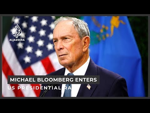 Former New York Mayor Michael Bloomberg enters presidential race