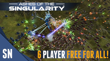 Ashes of the Singularity - Multiplayer Gameplay #5: EPIC WAR!