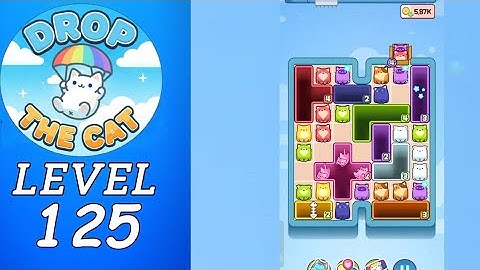 Drop The Cat Level 125 Walkthrough
